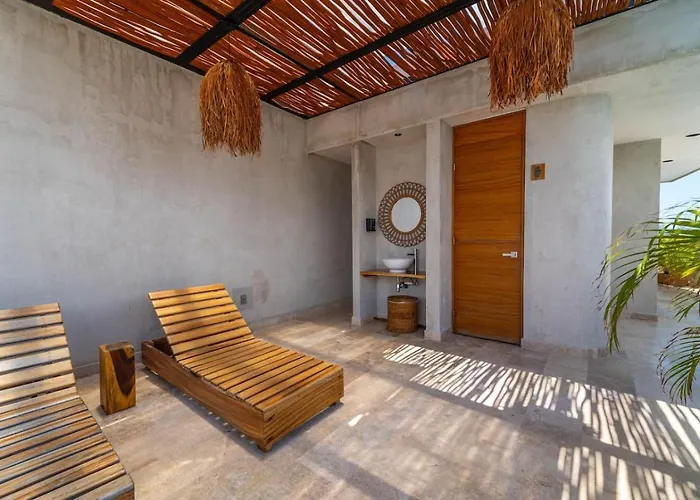 Apartment 2 Bedroom With Direct Walk-out To Pool, Sauna, And Gym Tulum